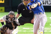 ハム江越（30）、1826日ぶりのホームラン。前日は2478日ぶりのマルチ安打