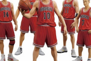 《SLAM DUNK》フィギュア5体セット「SHOHOKU STARTING MEMBER SET」予約開始！ バスケットボールコートイメージ彩色台座付属