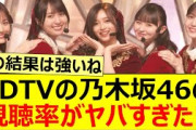 CDTVの乃木坂46の視聴率がヤバすぎた!!【乃木坂46】