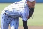 幕張総合・早坂響が148キロ締めで6回0封　11球団25人のスカウト集結