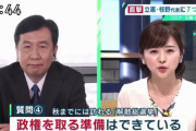 菅内閣の支持率、過去最低の37％ ⇒ なのに、立憲の支持率も下がって5%に！
