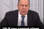 海外「ロシア外相がウクライナ戦争が心配で眠れない人にアドバイスしているぞlol」