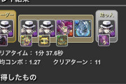 【パズドラ】1日限定極練スタミナ0、スピードアップのために編成組み直すのもったいないよな