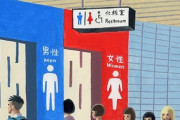 【画像】女さんブチギレ「男が設計したトイレのせいで女性は大迷惑！！