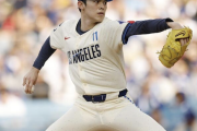 ドジャース佐々木朗希、93球5回2/3を3失点4奪三振