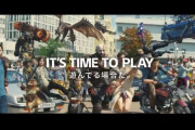 ソニー、PS4の新CM「IT’S TIME TO PLAY 遊んでる場合だ。」を公開！クラウド、アイルー、クレイトス、クラッシュ等PS4の代表キャラ集結の豪華CM！