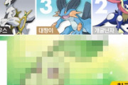 韓国のポケモン人気投票結果ｗｗｗｗｗｗｗｗ