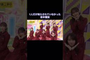 1人だけ知らされていなかった岩本蓮加｜乃木坂46 賀喜遥香 久保史緒里 田村真佑 矢久保美緒