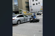 【大阪】覆面パトカーとバイクが交差点で衝突…20歳くらいの男性死亡