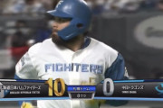 【vs.中日】日ハム、8回に代打ヌニエスの犠牲フライで10点目を挙げる！