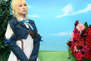 【画像】浅田舞さん(33)、「ヴァイオレット・エヴァーガーデン」のコスプレを披露！