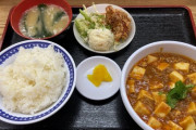 【悲報】なんJ民、このレベルの昼飯に「こういう麻婆豆腐嫌い」などとワガママを言い出す