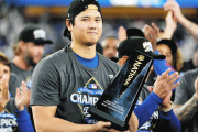 大谷翔平、投打に渡る活躍でリーグ優勝決定シリーズMVP獲得！
