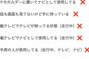 【悲報】明日から始まる「ながら運転」の厳罰化のデマがツイッターで1万リツイートされてしまう・・・
