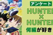 「HUNTER×HUNTER」一番“何編”が好き？【アンケート】