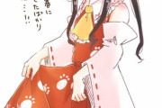 【東方】巫女服に足跡　もうこれで定着しそうな気がしないでもない