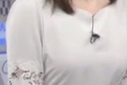 女子アナさん、生放送中に様子がおかしくなる