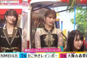 【大朗報】NMB48が読売テレビが集計した『関西ローカルアイドルランキング』で第1位！　「ファンが女性ばかりで美意識が高いグループ」