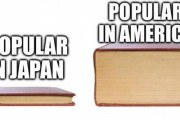 日本と比べてアメリカ人気が凄いアニメ　←こういう作品ってある？