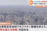 【行動制限緩和】ワクチン接種を終えた人は、緊急事態宣言下でも自粛要請の対象外に