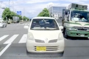 逃げ得は許さない。群馬県伊勢崎市で軽四に当て逃げされてしまった車載。