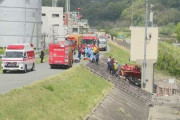 乗用車水門衝突事故、4人全員の死亡確認　重体だった1人が24日深夜に死亡
