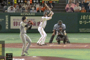 【巨人対阪神11回戦】巨人・秋広、阪神・才木から第５号同点ソロホームラン！！！！！！！！！！！！！！