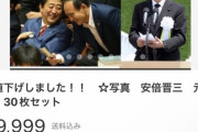 【画像】メルカリ民さん、安倍元首相で新たなビジネスを思い付いてしてしまう