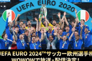 【超速報】EURO2024（サッカー欧州選手権)、WOWOWでの放送・配信が決定キターーｗｗ