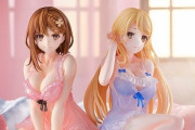 【ｴｯｯｯｯ】『ライザのアトリエ』ネグリジェ姿のライザとクラウディアがフィギュアで登場、予約開始！
