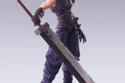 《ファイナルファンタジーVII》可動フィギュア「クラウド・ストライフ」予約開始！クラウドの原点とも呼べる懐かしい姿を再現