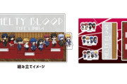 プレミアム アクリルジオラマプレート「MELTY BLOOD： TYPE LUMINA」01/ドットデザイン(公式イラスト)が予約受付開始