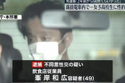 サラリーマンのような格好で電車内で女子高校生に性的暴行か飲食店店長の男(49)逮捕「2年前から50件くらいやった」 #東京 |  性的暴行って何やんの？