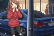 【悲報】義妹が勝手に新車を盗んで運転→ポールに激突させた結果wwww
