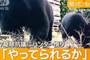 【激怒】ハンター「時給1500円で命がけでクマを捕まえろってムリだよ。」