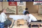 棋聖戦、藤井聡太七段若干有利で終盤へ
