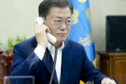 【韓国・文大統領】「ワクチン交換は模範事例」イスラエルのベネット首相と電話会談