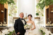 元AKB西野未姫が極楽山本圭壱とウエディングショット「けーと出会って結婚できて本当に幸せ」