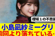【櫻坂46】小島凪紗ミーグリ、なぜ落ちているのか…