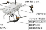 NEC「開発中の新型ドローンが試験中に制御不能となり事業所外に脱走しました」