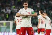 【ポーランド代表】レヴァンドフスキ、待望のW杯初ゴール！ポーランドがサウジを破り初勝利
