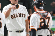 巨人・阿部監督が吉川の骨折を明かす「骨はポキッと折れちゃってるけど、気持ちで（ベンチに）入ってくれた」