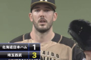 【vs西武】日ハムバーヘイゲン、スパンジェンバーグに逆転3ラン被弾…