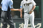 阪神　岡田監督が異例の決断　好投のビーズリーを５回無失点でスパッと交代　球数わずか６８球　２番手に桐敷投入