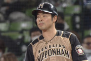 松坂大輔、現役最後は「四球」　申し訳なさそうにする近藤