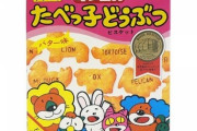 【犬だと】『たべっ子どうぶつ』耳が青くてモコモコした謎の動物の正体…【思ってました】