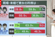 【無慈悲】女性「年収500万と結婚したい」ワイ「それではこちらをご覧下さい」