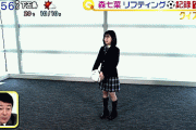 【gif】森七菜ちゃん「リフティング100回やります！！！」