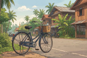 日本の自転車がラオスの貸自転車屋に→めっちゃ大切に使われ続けてて草【タイ人の反応】