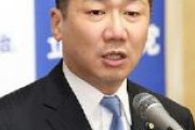 立民・福山幹事長「極めて遺憾。強く抗議したい」 韓国の安倍土下座像に